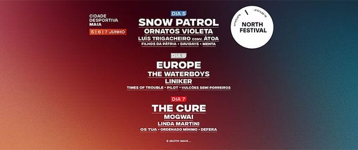 The official lineup